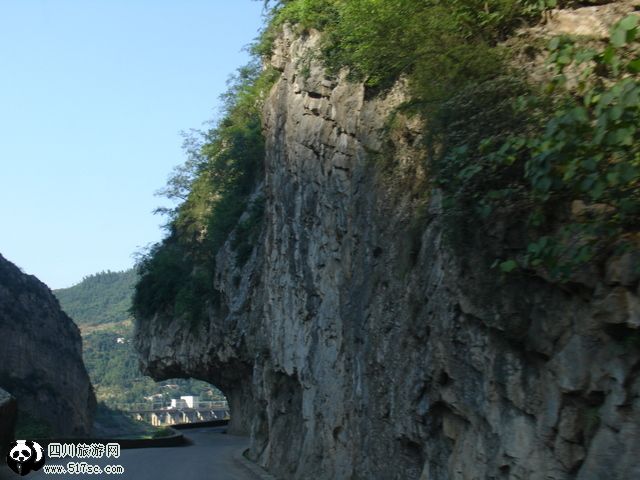 先秦栈道——明月峡