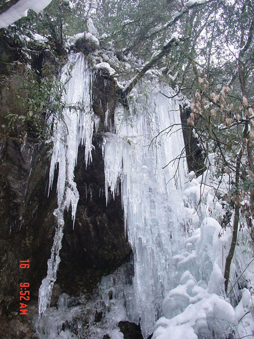 今天才从西岭雪山下来