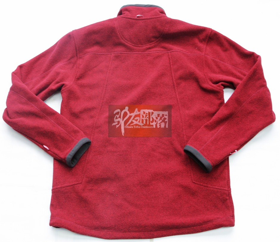 KAILAS KG11155 GTX男款三合一冲锋衣(刃脊)-红色抓绒背面.JPG