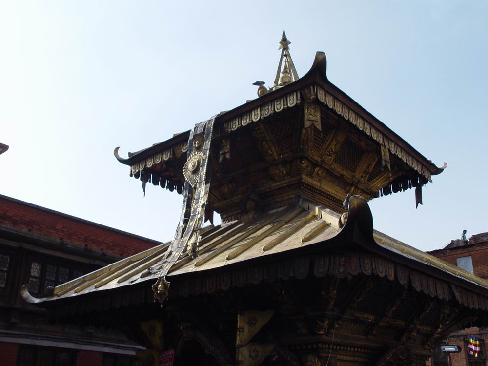 斯瓦扬布纳特寺中的“天花女神”庙