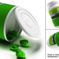 Green Seeds环保口香糖瓶子设计