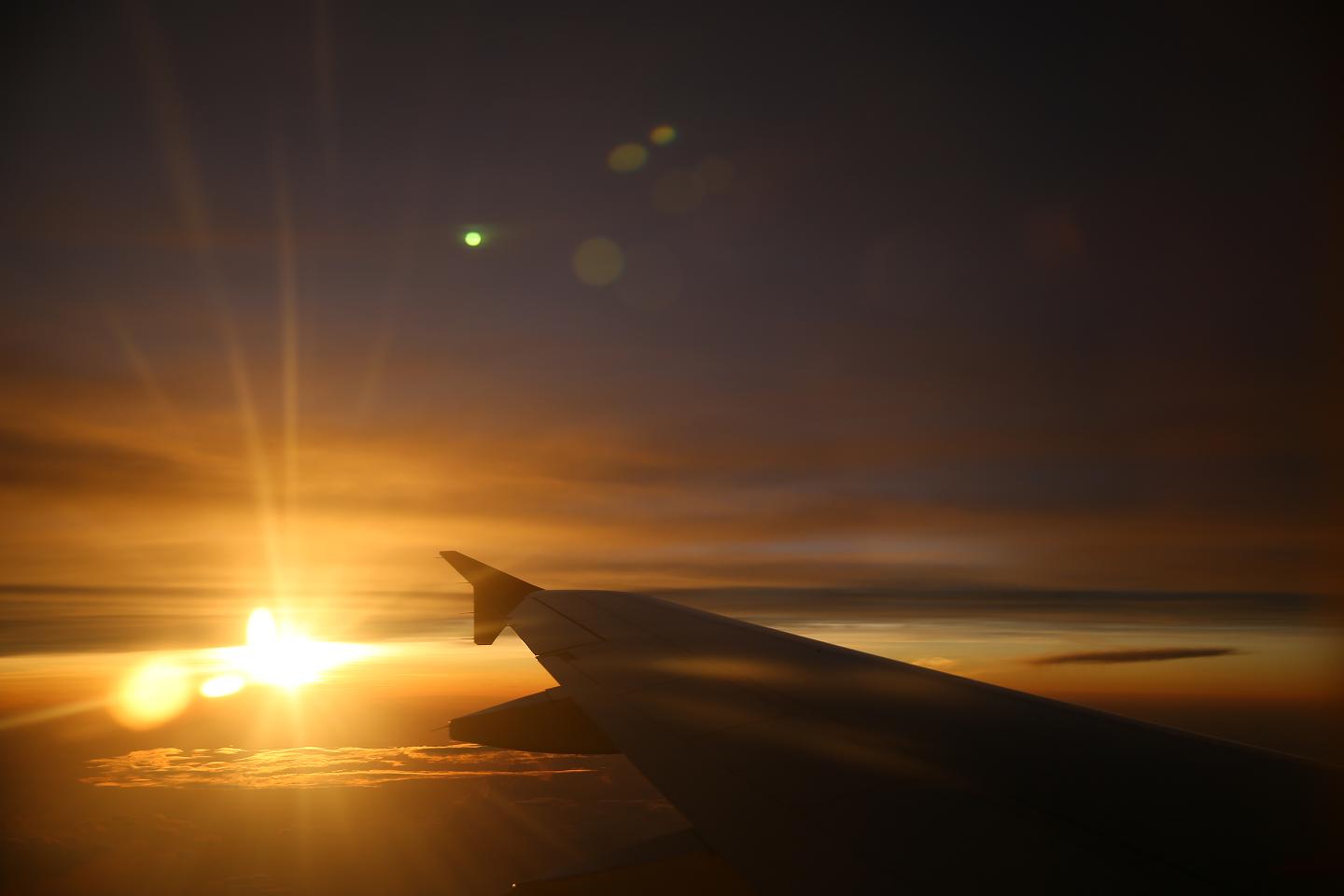 飞机上的日落.JPG