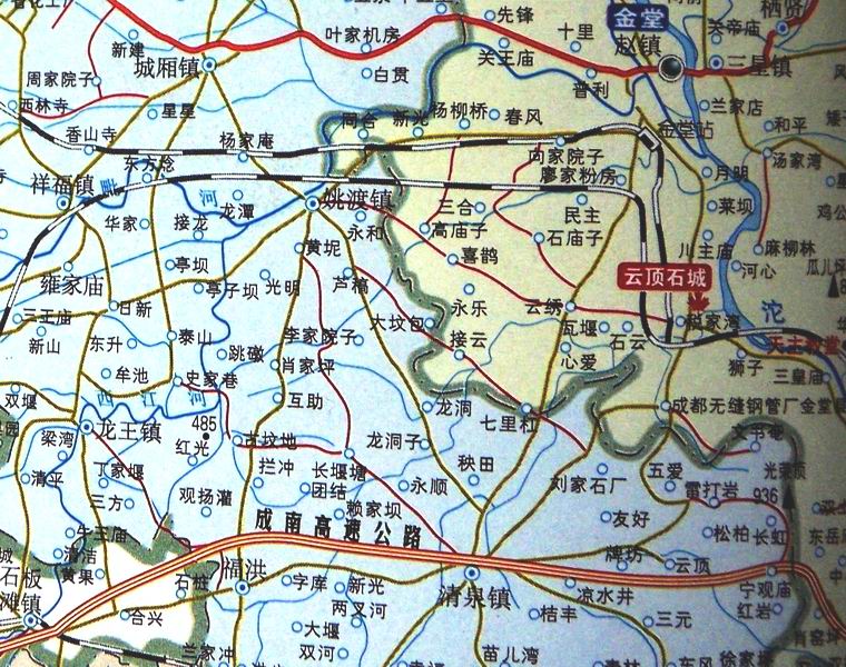 [原创] 骑遍d成都 >>> 地图指路！