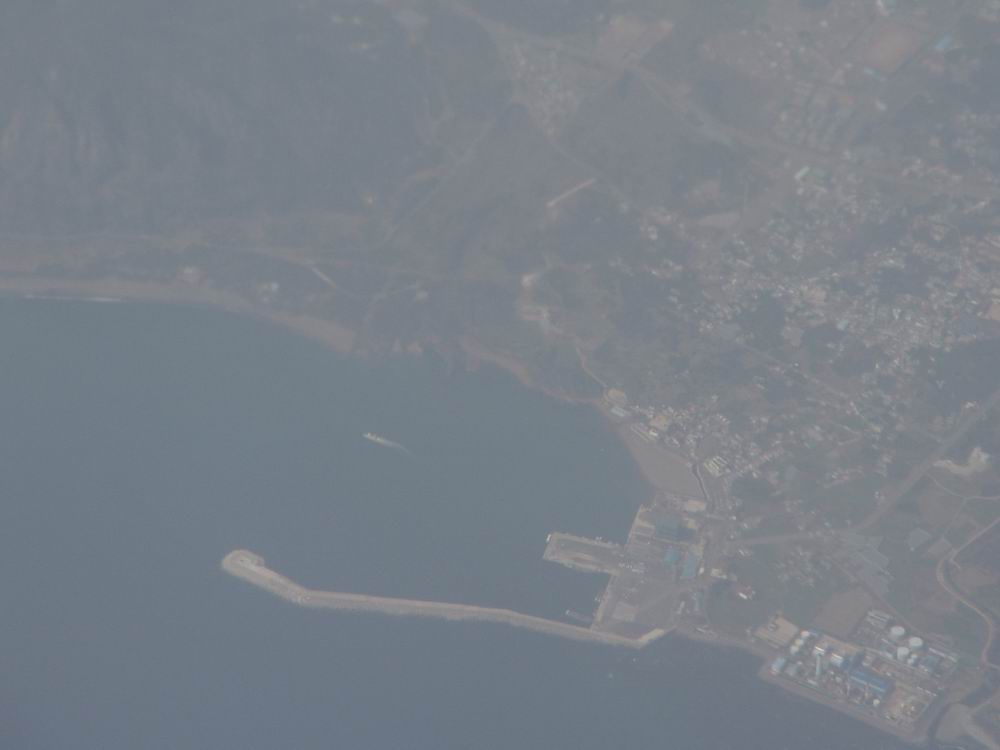 地面是韩国全罗南道的木浦港